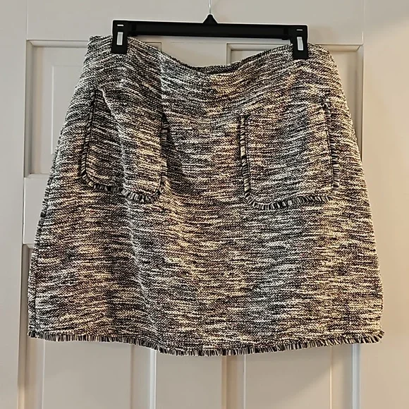 Loft Tweed Mini Skirt - L - Picture 1 of 6
